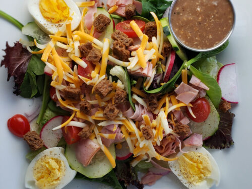 blue cheese vinaigrette dressing outback Ella Seersucker Dress – Sail to Sable main image 1