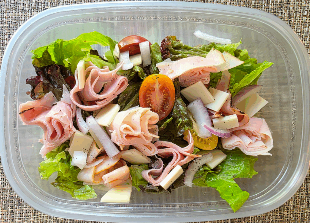 Subway Oven-Roasted Turkey And Ham Sub In A Tub