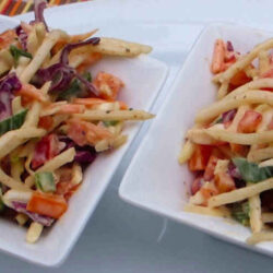 Cajun Rainbow Coleslaw