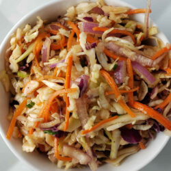 Easy Asian Coleslaw