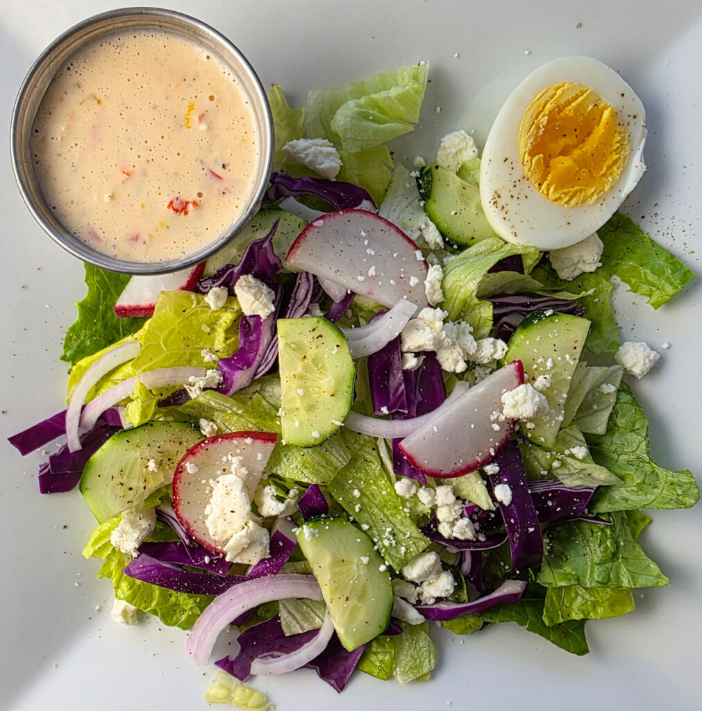 Blue Cheese Thousand Island Salad Dressing